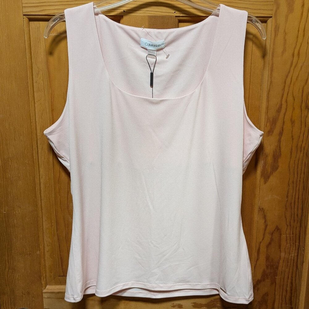 NEW Calvin Klein Pink Sleeveless Shell